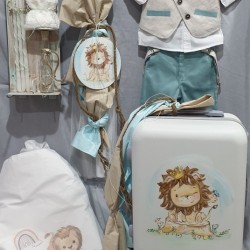 ΛΙΟΝΤΑΡΙ πλήρες βαπτιστικό σετ ΜΕ ΒΑΛΙΤΣΑ ΤΡΟΛΕΥ ΤΖΑ-24935 425.00€!!! ΛΙΟΝΤΑΡΙ πλήρες βαπτιστικό σετ ΜΕ ΒΑΛΙΤΣΑ ΤΡΟΛΕΥ ΤΖΑ-24935 425.00€!!!