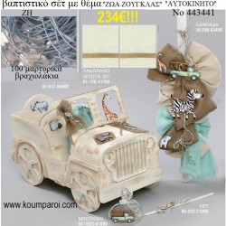 ΖΩΑ ΤΗΣ ΖΟΥΓΚΛΑΣ ΒΑΠΤΙΣΤΙΚΟ ΣΕΤ ΜΕ ΞΥΛΙΝΟ ΚΟΥΤΙ-ΕΠΙΠΛΟ ΖΗ Νο 443441 ΖΩΑ ΤΗΣ ΖΟΥΓΚΛΑΣ ΒΑΠΤΙΣΤΙΚΟ ΣΕΤ ΜΕ ΞΥΛΙΝΟ ΚΟΥΤΙ-ΕΠΙΠΛΟ ΖΗ Νο 443441