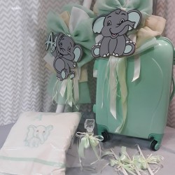 ΕΛΕΦΑΝΤΑΚΙ βαπτιστικό σετ με ΒΑΛΙΤΣΑ ΤΡΟΛΕΥ ΤΖΑ-04557 179€!!! ΕΛΕΦΑΝΤΑΚΙ βαπτιστικό σετ με ΒΑΛΙΤΣΑ ΤΡΟΛΕΥ ΤΖΑ-04557 179€!!!