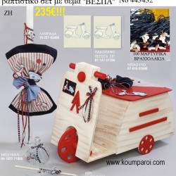 ΒΑΠΤΙΣΤΙΚΟ ΣΕΤ ΜΕ ΘΕΜΑ ΒΕΣΠΑ ΜΕ ΞΥΛΙΝΟ ΜΠΑΟΥΛΟ ΖΗ Νο 443432 ΒΑΠΤΙΣΤΙΚΟ ΣΕΤ ΜΕ ΘΕΜΑ ΒΕΣΠΑ ΜΕ ΞΥΛΙΝΟ ΜΠΑΟΥΛΟ ΖΗ Νο 443432