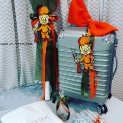 ΕΛΜΕΡ ΦΑΝΤ Ο  ΚΥΝΗΓΟΣ βαπτιστικό σετ με ΒΑΛΙΤΣΑ ΤΡΟΛΕΥ ΤΖΑ-56119 169€!!!! ΕΛΜΕΡ ΦΑΝΤ Ο  ΚΥΝΗΓΟΣ βαπτιστικό σετ με ΒΑΛΙΤΣΑ ΤΡΟΛΕΥ ΤΖΑ-56119 169€!!!!