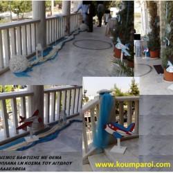 ΣΤΟΛΙΣΜΟΣ ΒΑΠΤΙΣΗΣ ΜΕ ΘΕΜΑ ΑΕΡΟΠΛΑΝΑ ΣΤΟΝ Ι.Ν. ΚΟΣΜΑ ΑΙΤΩΛΟΥ, ΦΙΛΑΔΕΛΦΕΙΑ από 98 €!!! ΣΤΟΛ-15